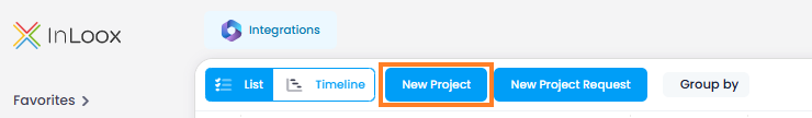 Create a new project