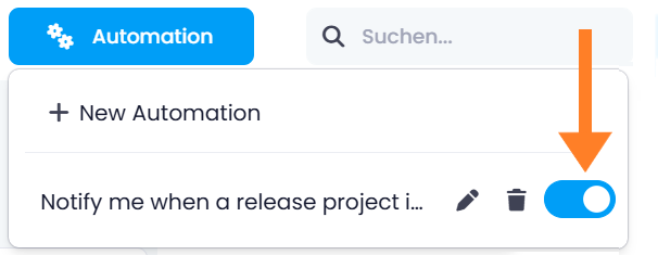 Enabling and disabling an automation rule