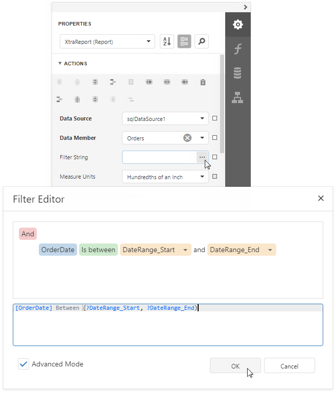 filterstring