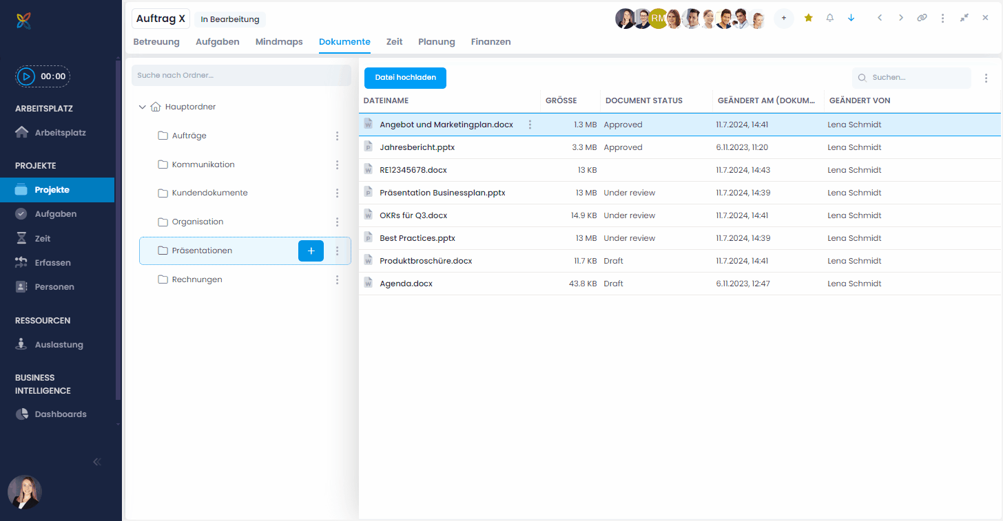 Group, filter and sort documents