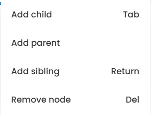 Add nodes — additional options