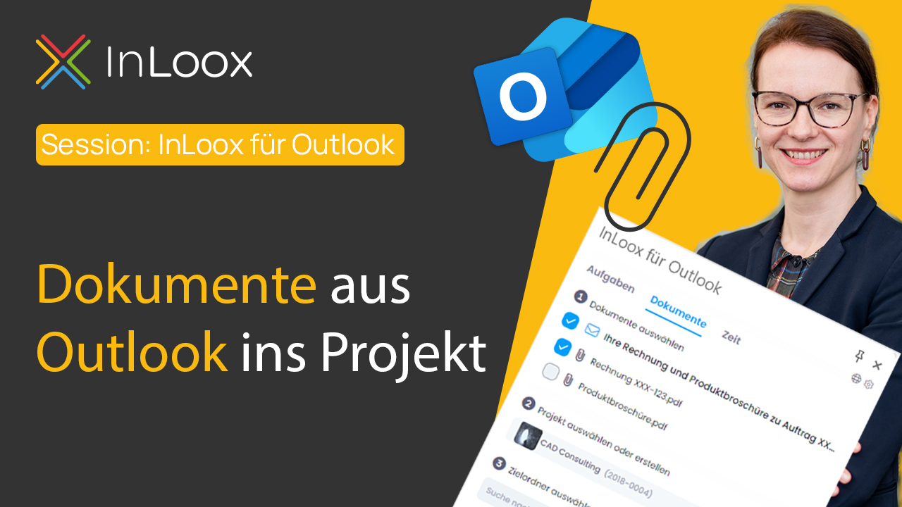 Outlook-Dokumente richtig im Projekt ablegen