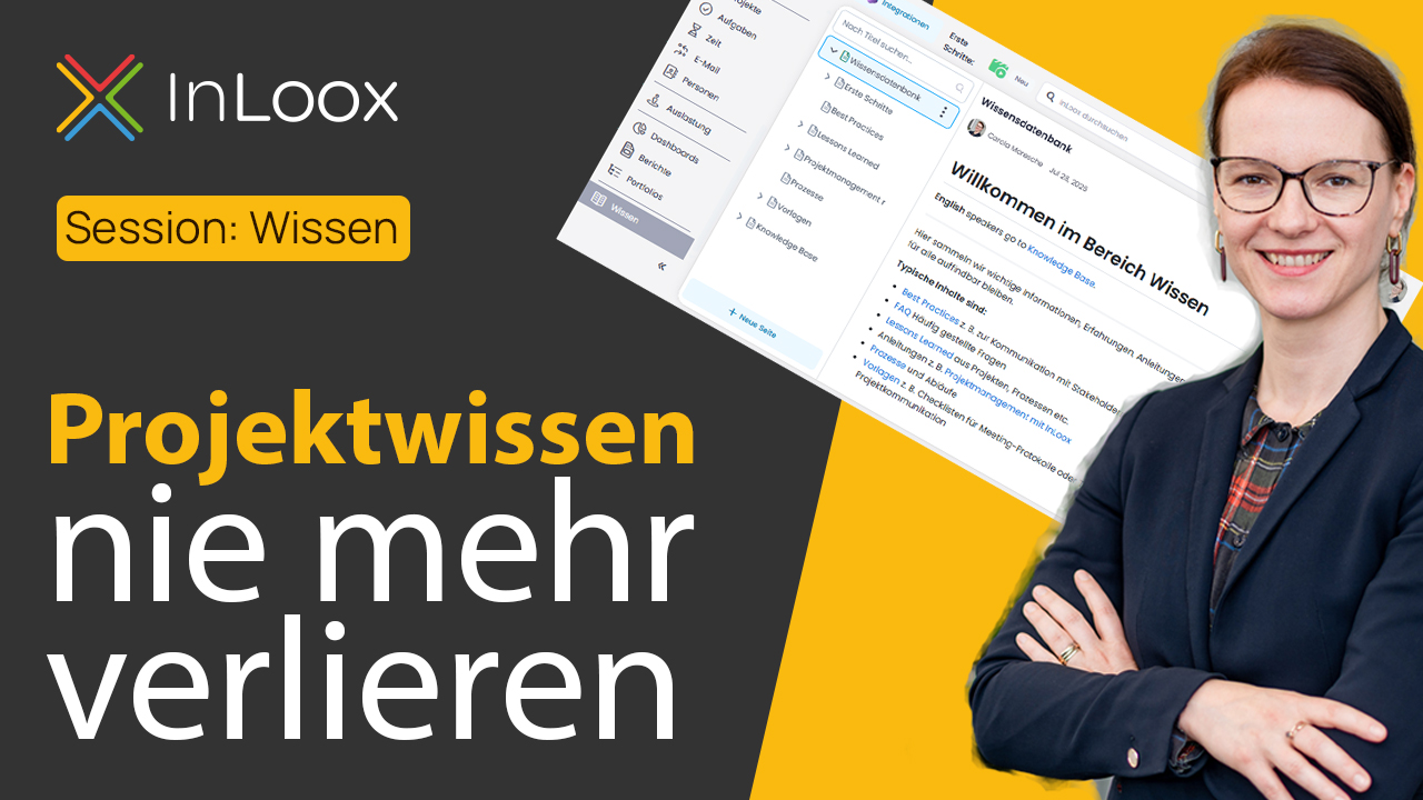 Enterprise Wiki: Projekterfahrung zu Organisationswissen machen mit InLoox