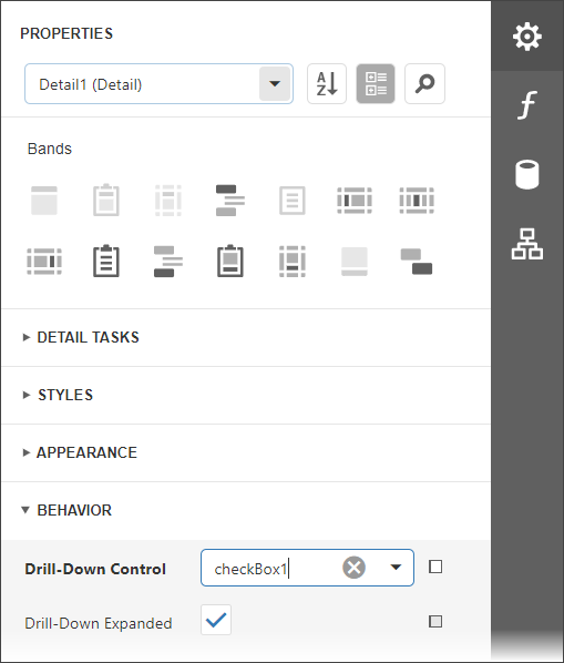 HierarchicalReport-SetDrillDownControl