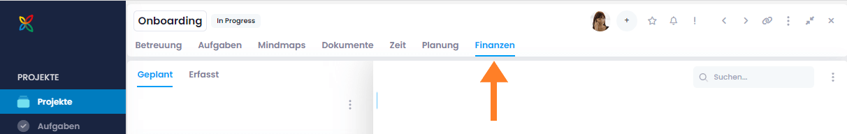 Finanzen im Projekt