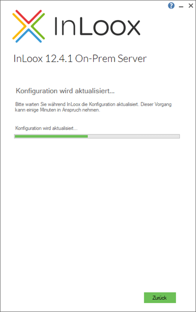 Konfiguration abschließen