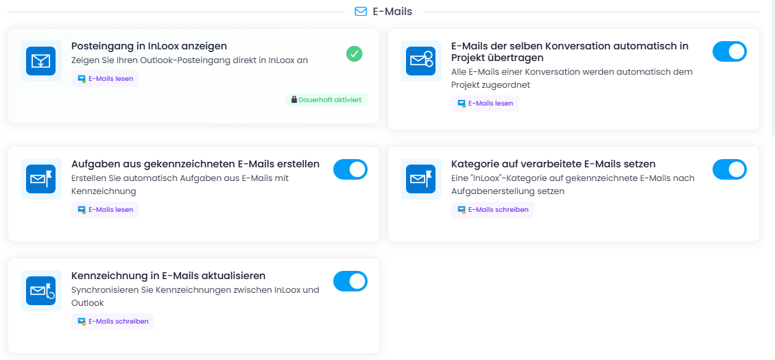 E-Mail-Integration