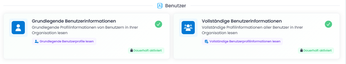 Benutzer-Integration