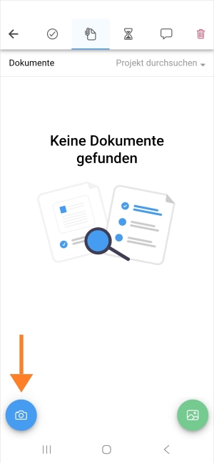 Mobile App: Foto mit Kamera aufnehmen