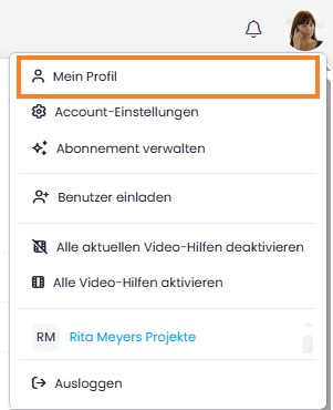 Mein Profil